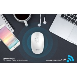 Alcatroz Airmouse Duo - 5X - Wireless BT Mouse White — Buy in Cyprus with Fast Delivery