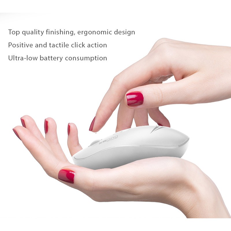 Alcatroz Airmouse Duo - 5X - Wireless BT Mouse White — Buy in Cyprus with Fast Delivery