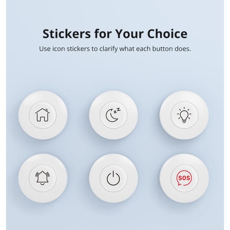 SONOFF Zigbee Smart Button - SNZB-01P — Buy in Cyprus with Fast Delivery