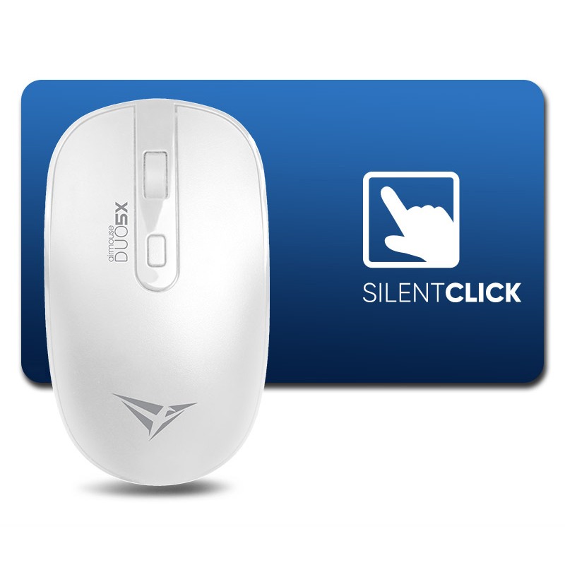 Alcatroz Airmouse Duo - 5X - Wireless BT Mouse White — Buy in Cyprus with Fast Delivery