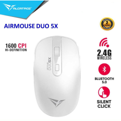 Alcatroz Airmouse Duo - 5X - Wireless BT Mouse White — Buy in Cyprus with Fast Delivery