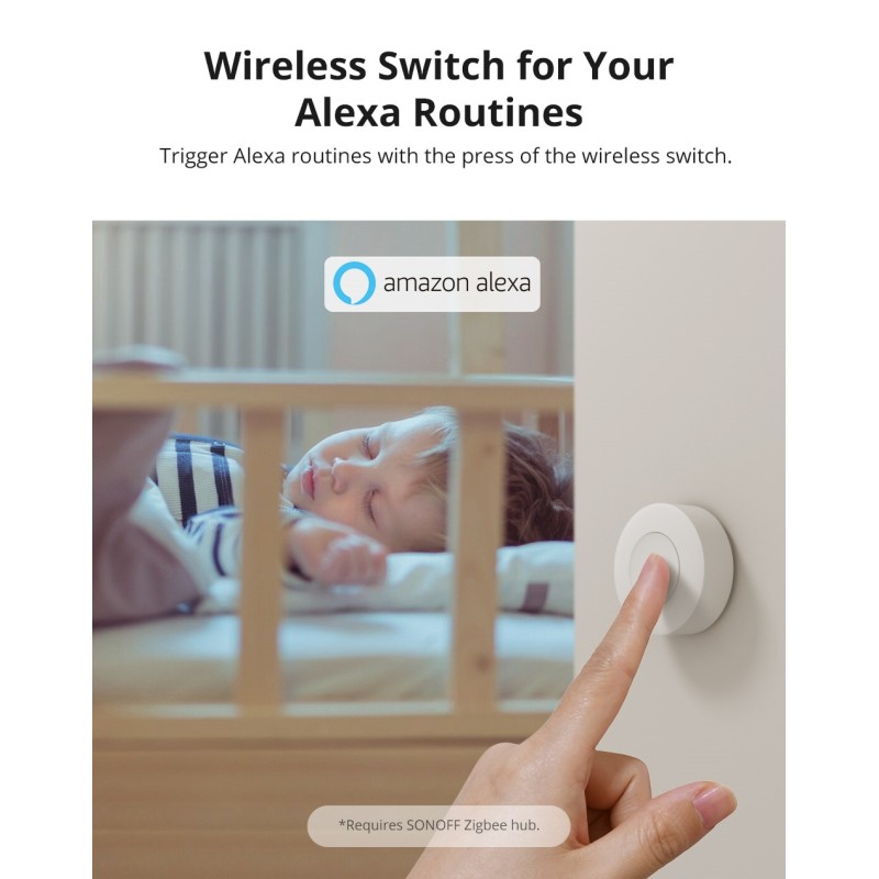 SONOFF Zigbee Smart Button - SNZB-01P — Buy in Cyprus with Fast Delivery