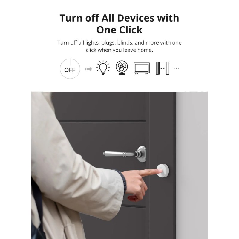 SONOFF Zigbee Smart Button - SNZB-01P — Buy in Cyprus with Fast Delivery