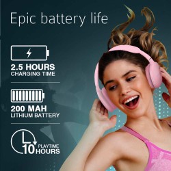 SonicGear - Airphone 6 - Bluetooth Headphones Pink — Buy in Cyprus with Fast Delivery