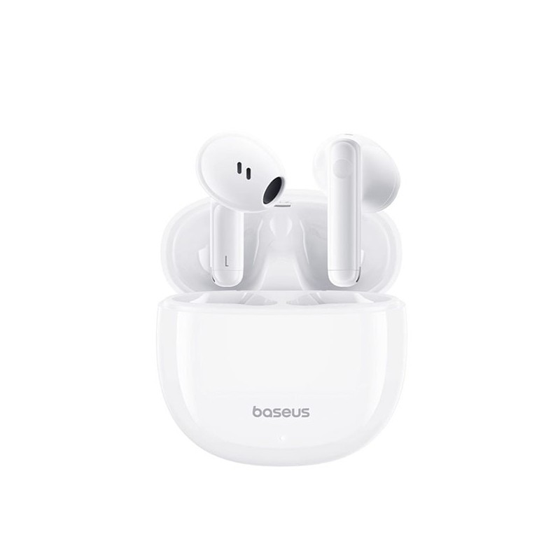 Baseus Headphones In Ear TWS Bowie - E13 - Moon White — Buy in Cyprus with Fast Delivery