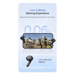 Baseus Headphones In Ear TWS Bowie - E13 - Moon White — Buy in Cyprus with Fast Delivery