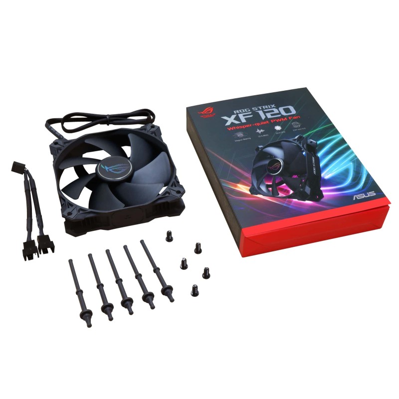 ASUS Gaming Fan - XF120 - Standard Black — Buy in Cyprus with Fast Delivery