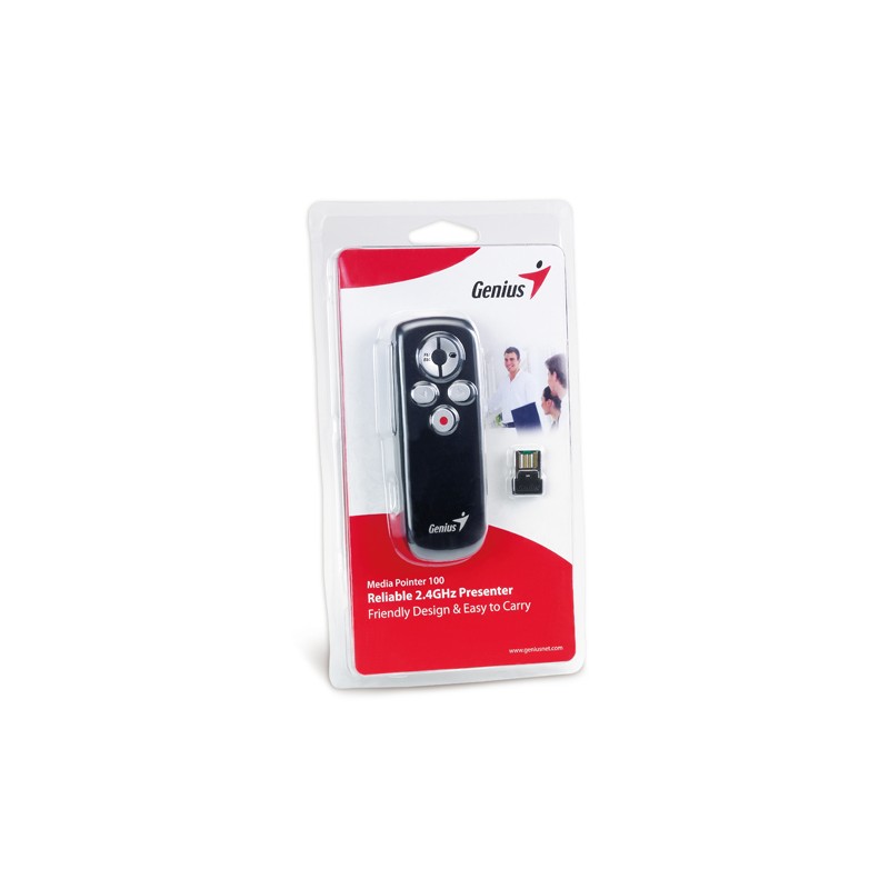 Genius Wireless Laser Presenter - MEDIA POINTER 100 — Buy in Cyprus with Fast Delivery