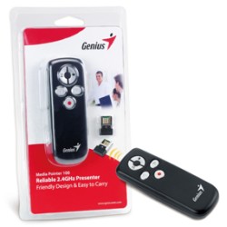 Genius Wireless Laser Presenter - MEDIA POINTER 100 — Buy in Cyprus with Fast Delivery