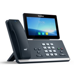 Yealink IP Phone Desktop PoE 7'' Gigabit Android - T58W Pro - Color TouchScreen, Cordless Handset, Expansion, BT & Wi-Fi