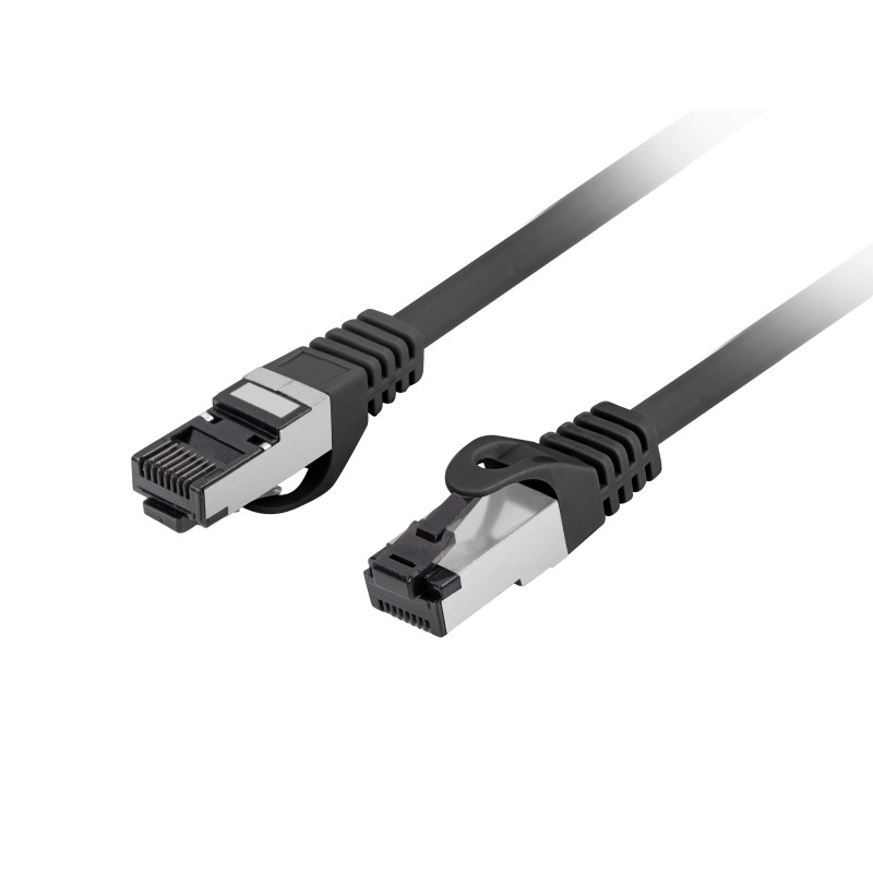 Lanberg Patch Cable - CAT8.1 S FTP CU LSZH 0.25m Black — Buy in Cyprus with Fast Delivery