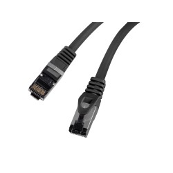Lanberg Patch Cable - CAT8.1 S FTP CU LSZH 0.25m Black — Buy in Cyprus with Fast Delivery