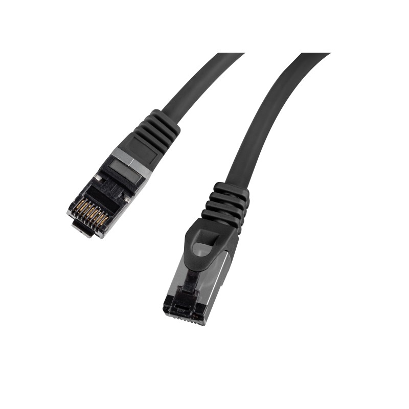 Lanberg Patch Cable - CAT8.1 S FTP CU LSZH 0.25m Black — Buy in Cyprus with Fast Delivery