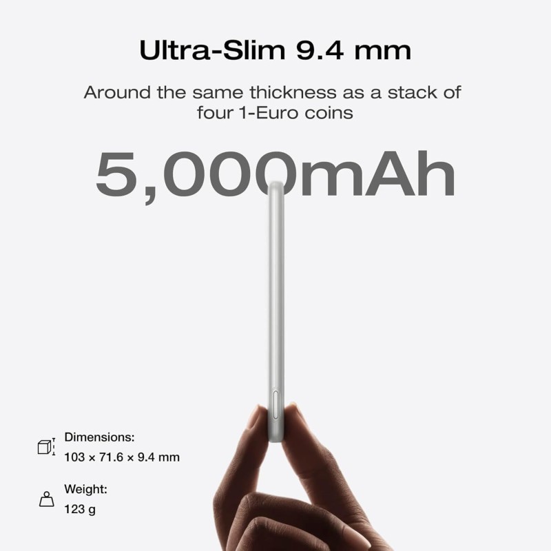 EcoFlow Charge Powerbank - MAG 5K - Magnetic RAPID 5000mAh Black — Buy in Cyprus with Fast Delivery