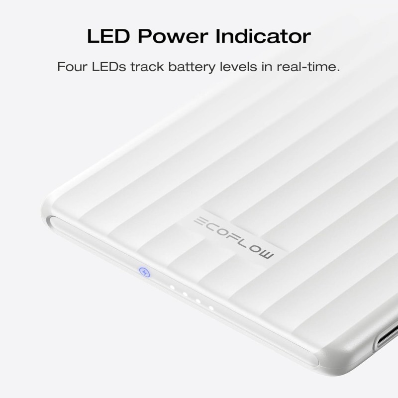 EcoFlow Charge Powerbank - MAG 5K - Magnetic RAPID 5000mAh Black — Buy in Cyprus with Fast Delivery