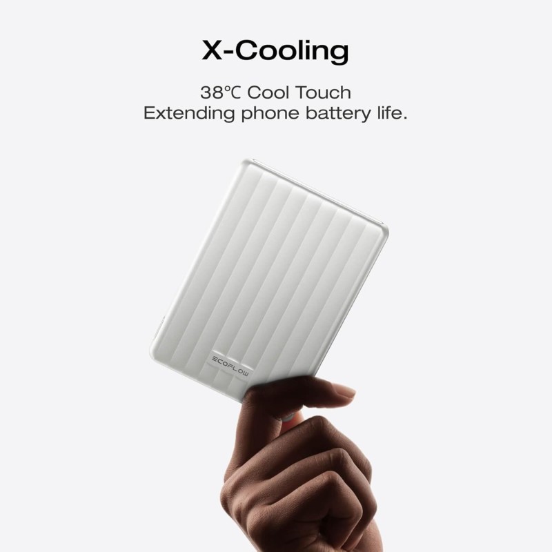 EcoFlow Charge Powerbank - MAG 5K - Magnetic RAPID 5000mAh Black — Buy in Cyprus with Fast Delivery