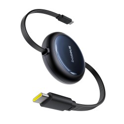 Baseus Cable USB-C to USB-C Nomos Retractable Cable 100W 1.5m - USB-C to USB-C, Nomos, Retractable, 100W, 1.5m