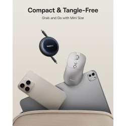 Baseus Cable USB-C to USB-C Nomos Retractable Cable 100W 1.5m - USB-C to USB-C, Nomos, Retractable, 100W, 1.5m