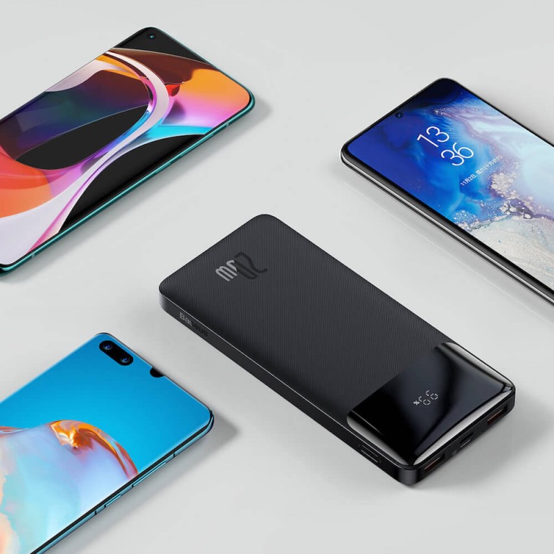 Baseus Powerbank - 20W 10000mAh Bipow Black — Buy in Cyprus with Fast Delivery