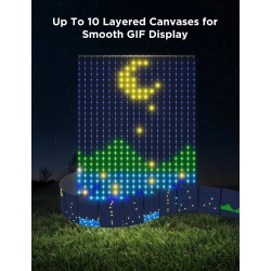 Govee LED Curtain Lights - H70B3 - 2 WiFi & BT RGBIC 1.5x2.0m IP65 (EU) — Buy in Cyprus with Fast Delivery