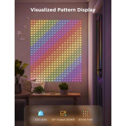 Govee LED Curtain Lights - H70B3 - 2 WiFi & BT RGBIC 1.5x2.0m IP65 (EU) — Buy in Cyprus with Fast Delivery