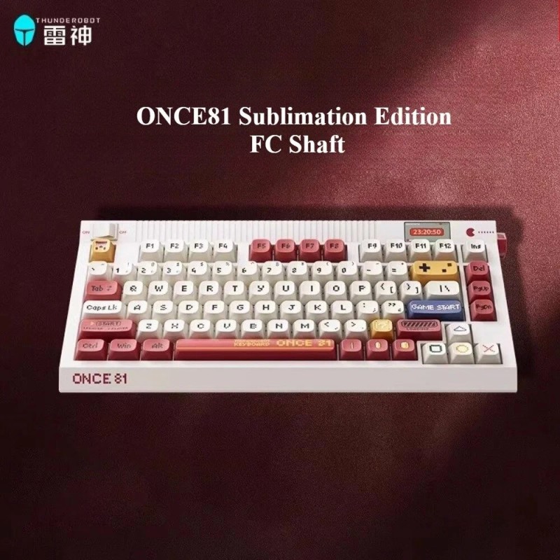 Thunderobot Gaming Mechanical Keyboard - ONCE81 - Tri-mode 2.4GHz-BT-USB C Gaming Mechanical Keyboard