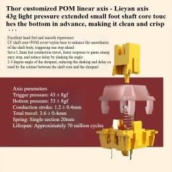 Thunderobot Gaming Mechanical Keyboard - ONCE81 - Tri-mode 2.4GHz-BT-USB C Gaming Mechanical Keyboard