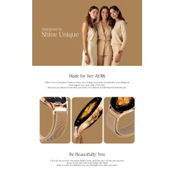 HiFuture Lifestyle SmartWatch - AURA 2 - Rose Gold — Buy in Cyprus with Fast Delivery