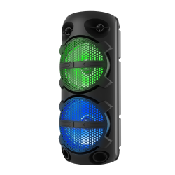 iDance Portable Speaker with Microphone & Remote - Typhoon 500 - Portable Speaker with Microphone & Remote