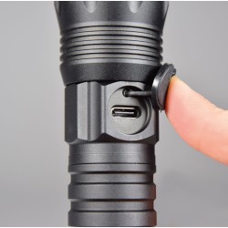 Mercury Rechargeable LED Torch with Window Breaker & SOS Function - 410.307UK - Window Breaker & SOS Function