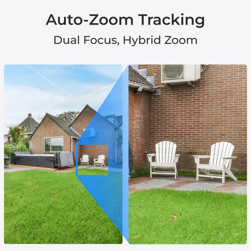 Reolink POE IP PTZ Camera 8MP Dual Lens Trackmix - P760 - POE IP PTZ Camera 8MP Dual Lens Trackmix