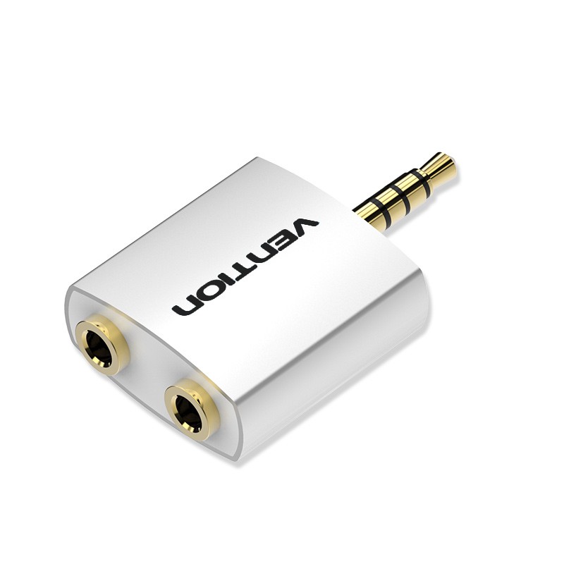 Vention Audio Converter - BDAW0 - 3.5mm Male to 2x3.5mm Female Adaptor — Buy in Cyprus with Fast Delivery
