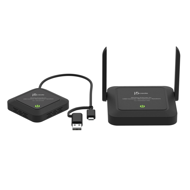j5create Wireless Extender - JVW120 - for USB Cameras Microphones Speakers — Buy in Cyprus with Fast Delivery