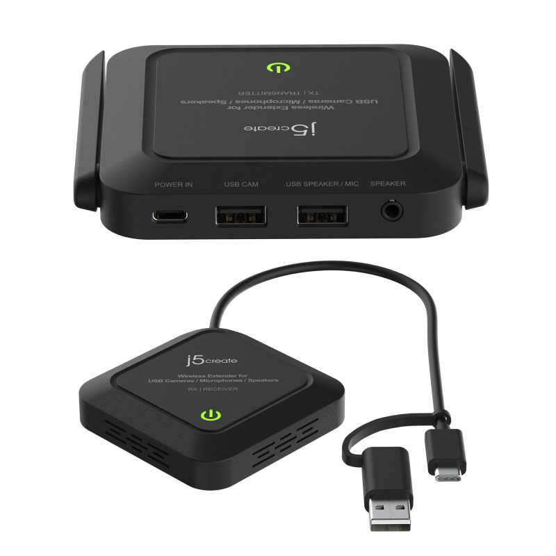 j5create Wireless Extender - JVW120 - for USB Cameras Microphones Speakers — Buy in Cyprus with Fast Delivery