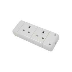 Mercury 2 Gang Trailing Socket - 429.858UK - 2 Gang Trailing Socket — Buy in Cyprus with Fast Delivery