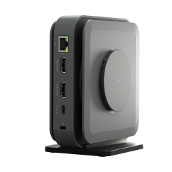 j5create Dock USB-C Dual Display 4K MST MacBookM3 HDMI RJ45 SD USB PD + Wireless Charger JCD3199