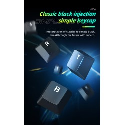 Thunderobot Black Mechanical Gaming Keyboard - KG3089R - 89 Blue Switch Keys — Buy in Cyprus with Fast Delivery