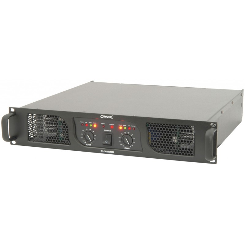 Citronic Power Amp - PLX2800 - 2x1400W 2ohm 172.216UK — Buy in Cyprus with Fast Delivery