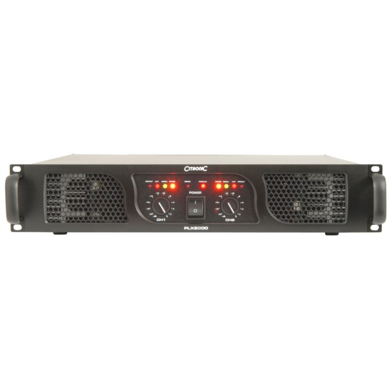 Citronic Power Amp - PLX2800 - 2x1400W 2ohm 172.216UK — Buy in Cyprus with Fast Delivery