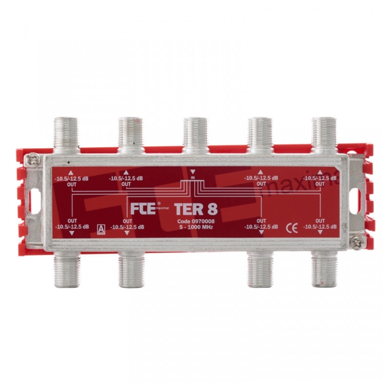FTE Splitter - TER8 - 1-8 outputs, 5-1000MHz — Buy in Cyprus with Fast Delivery