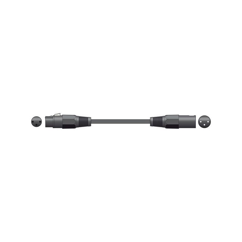 Chord Classic - 190.107UK - XLR M-F 12.0m Black — Buy in Cyprus with Fast Delivery