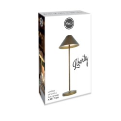 KELU LIBERTY Table Lamp - USB-C Rechargeable IP54 Aluminium 240LM 4000mAh Bronze — Buy in Cyprus with Fast Delivery
