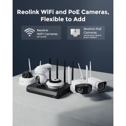 Reolink KIT WiFi NVR - 12 Channel 16MP WiFi6+4LAN+2TB HDD — Buy in Cyprus with Fast Delivery