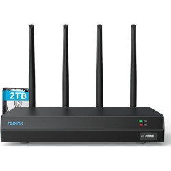 Reolink KIT WiFi NVR - 12 Channel 16MP WiFi6+4LAN+2TB HDD — Buy in Cyprus with Fast Delivery
