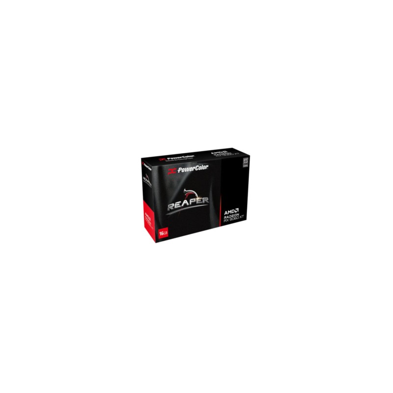 PowerColor Radeon Reaper RX 9060 XT - 16GB GDDR6, 3230 MHz Boost, Black — Buy in Cyprus with Fast Delivery