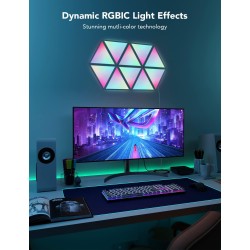 Govee Gaming Wall Glide Triangle Light Panels - B6067 - 10pack — Buy in Cyprus with Fast Delivery