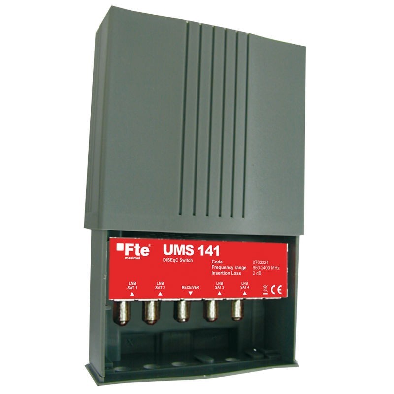 FTE DiSEqC Switch - UMS141 - 4-1 — Buy in Cyprus with Fast Delivery