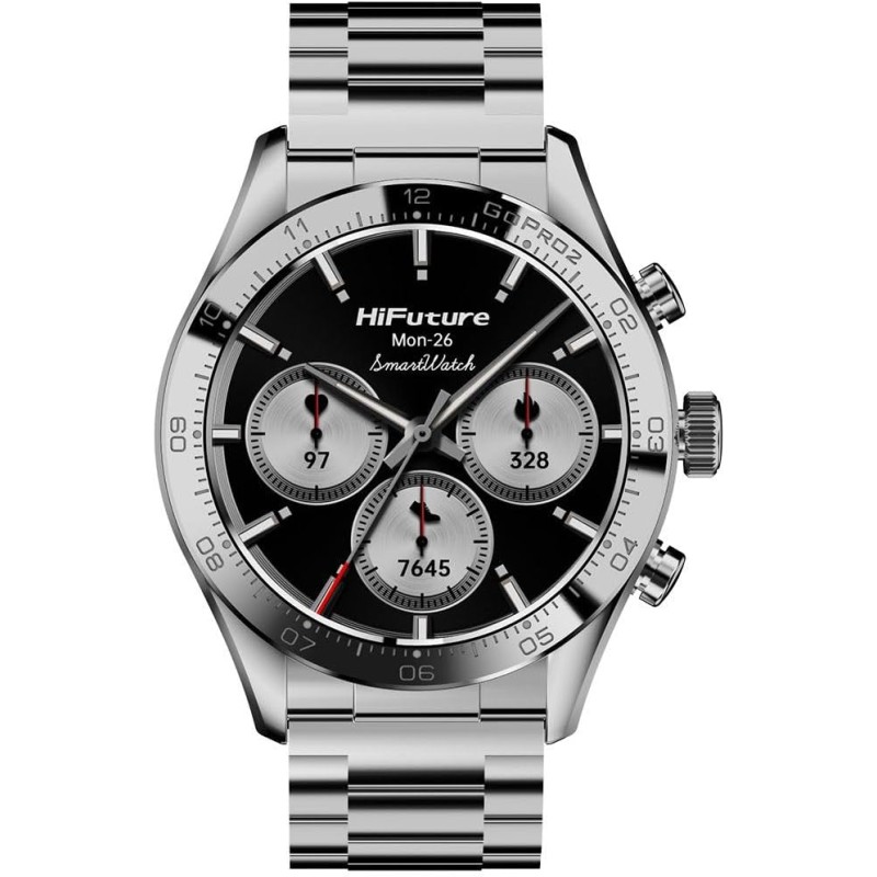 HiFuture Luxury Classy SmartWatch - GO PRO2 - Silver — Buy in Cyprus with Fast Delivery
