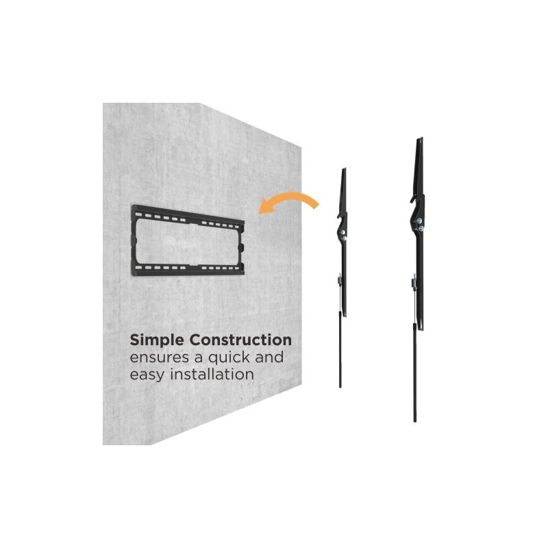 Brateck TV Mount - KL32-46T - 60x40 Tilt 45kg — Buy in Cyprus with Fast Delivery