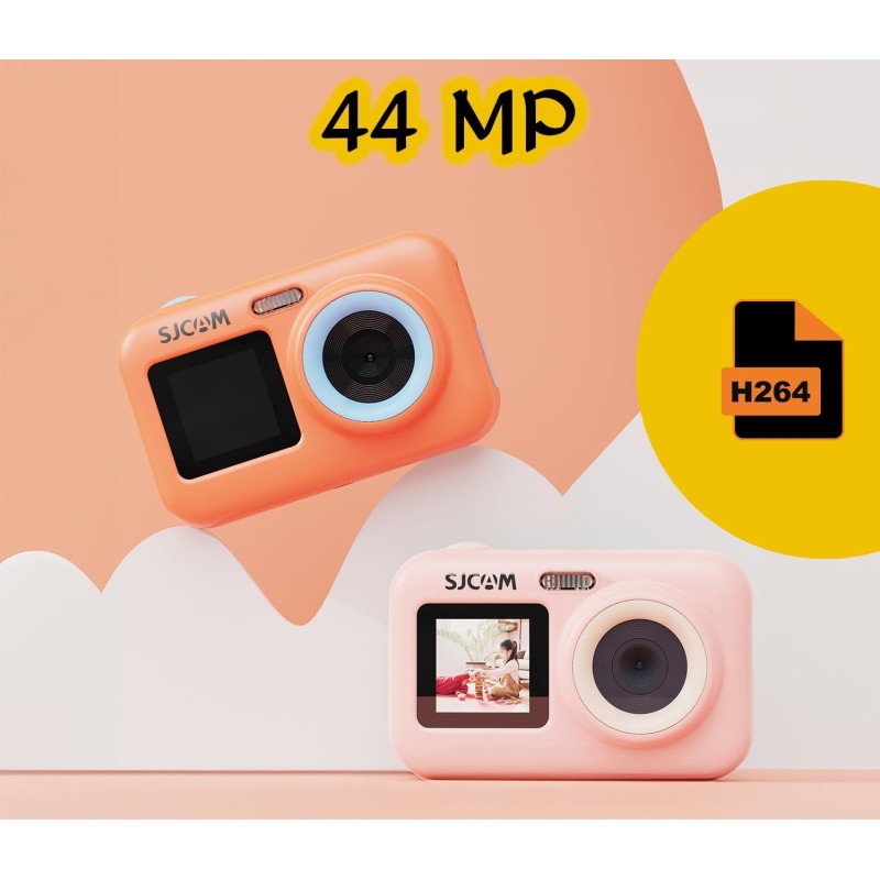 SJCAM Funcam+ Kids Action Camera - Dual Screen - FHD30FPS - 44MP — Buy in Cyprus with Fast Delivery